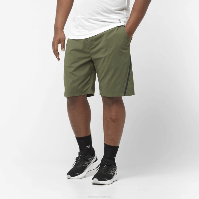 SalomonLF4H262 erkek şortu - runlife üzüm yaprağı