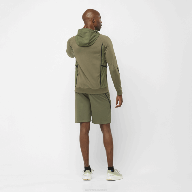 SalomonLF4H262 erkek şortu - runlife üzüm yaprağı