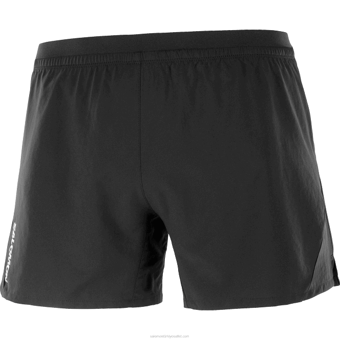 SalomonLF4H272 erkek şortu - çapraz 5 koyu siyah
