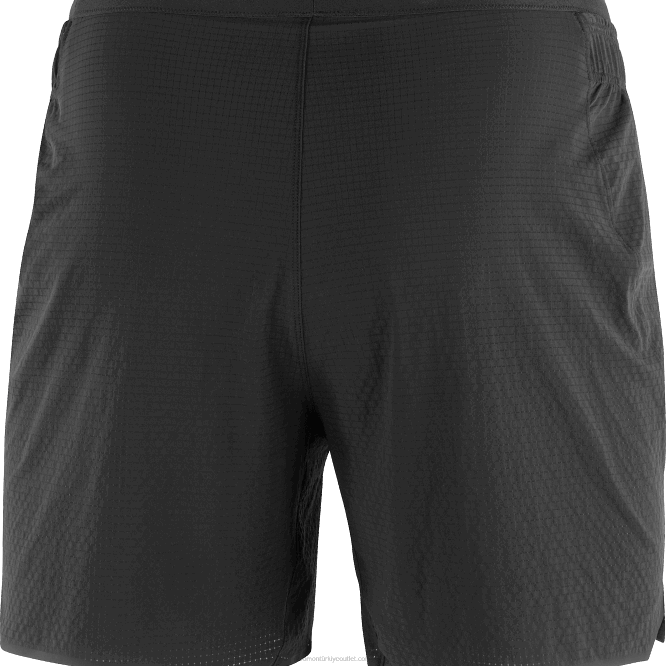 SalomonLF4H289 erkek şortu - sense aero 5 koyu siyah