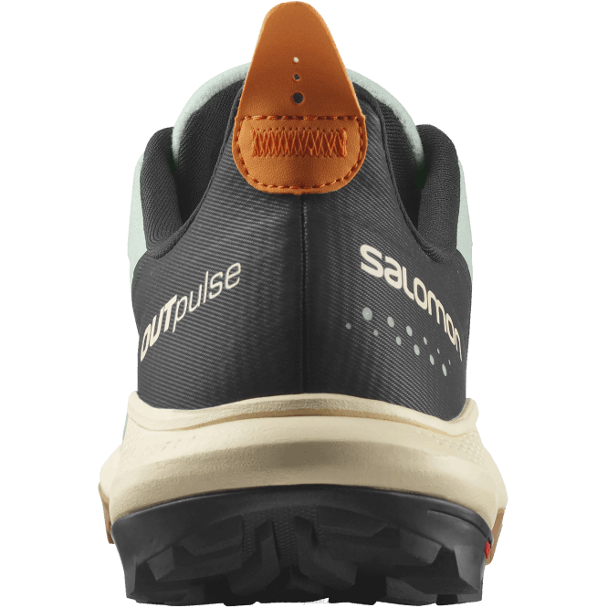 SalomonLF4H29 erkek yürüyüş ayakkabısı - outpulse ferforje/ağartılmış kum/canlı turuncu