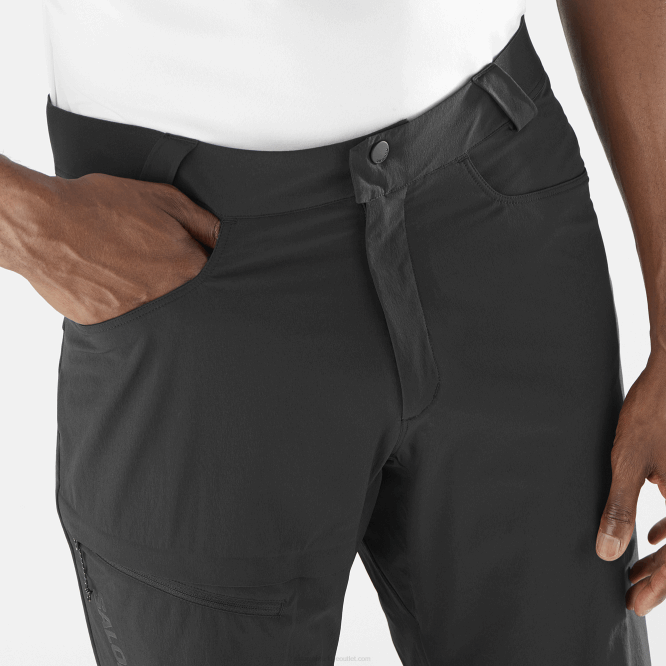 SalomonLF4H298 erkek şortu - yolcu koyu siyah