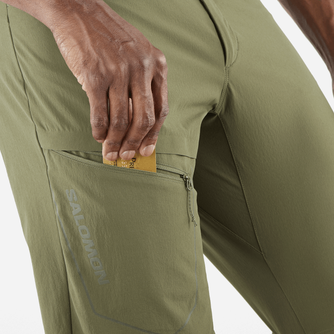 SalomonLF4H299 erkek şortu - yolcu üzüm yaprağı