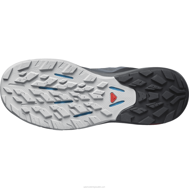 SalomonLF4H30 erkek yürüyüş ayakkabısı - outpulse abanoz/siyah/cezir mavisi