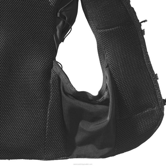 SalomonLF4H301 mataralı erkek koşu yeleği - adv skin 12 siyah