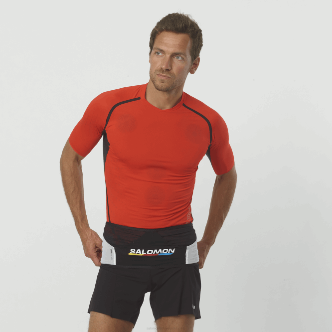 SalomonLF4H316 erkek kemeri - adv skin yarış bayrağı siyah beyaz