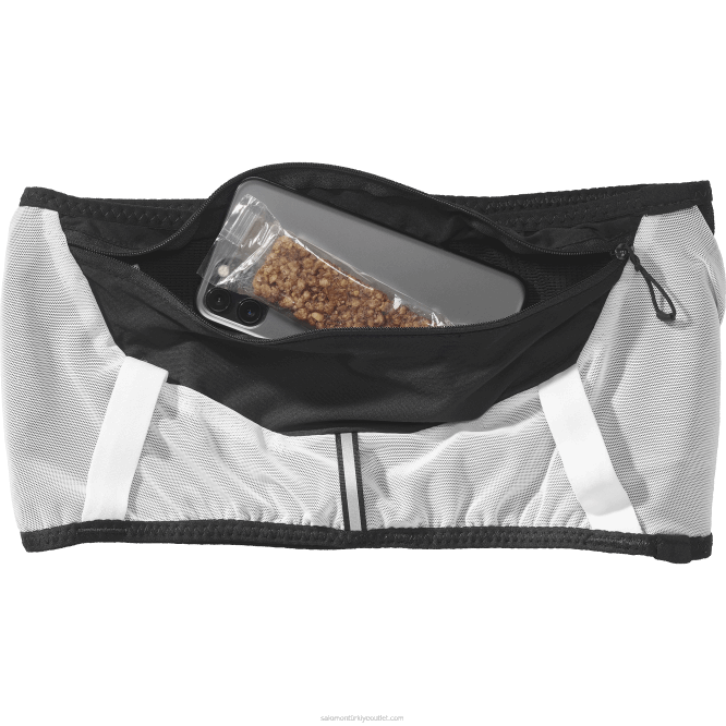 SalomonLF4H316 erkek kemeri - adv skin yarış bayrağı siyah beyaz