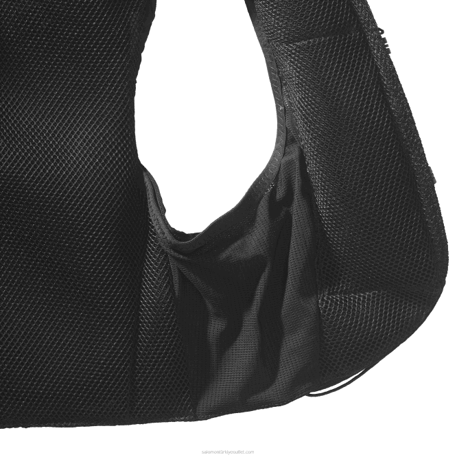 SalomonLF4H317 mataralı erkek koşu yeleği - adv skin 5 siyah/abanoz