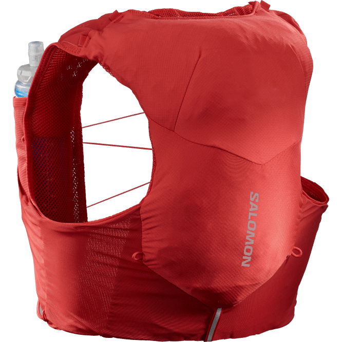 SalomonLF4H320 mataralı erkek koşu yeleği - adv skin 5 kurt üzümü/abanoz