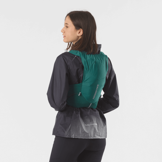 SalomonLF4H322 mataralı erkek koşu yeleği - adv skin 5 Pasifik