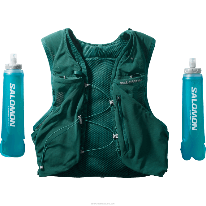 SalomonLF4H322 mataralı erkek koşu yeleği - adv skin 5 Pasifik