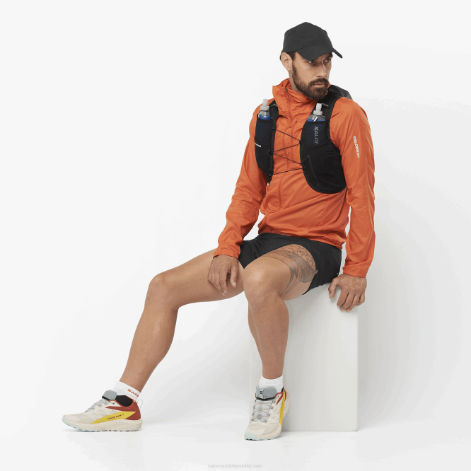 SalomonLF4H325 mataralı erkek koşu yeleği - active skin 8 siyah