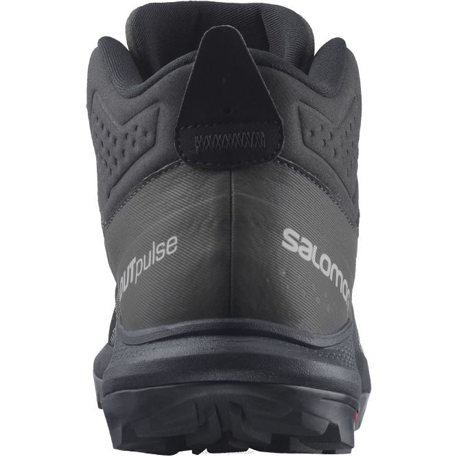 SalomonLF4H33 erkek yürüyüş botları - outpulse mid gore-tex siyah/abanoz/vanilyalı buz