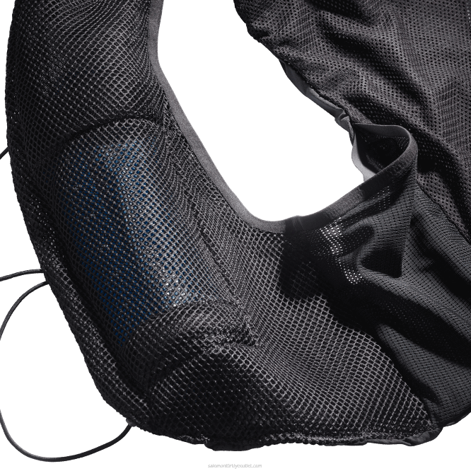 SalomonLF4H338 mataralı erkek koşu yeleği - sense pro 5 siyah/abanoz