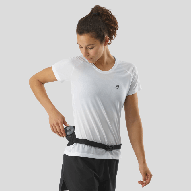 SalomonLF4H344 3 boyutlu şişe dahil erkek kemeri - aktif siyah