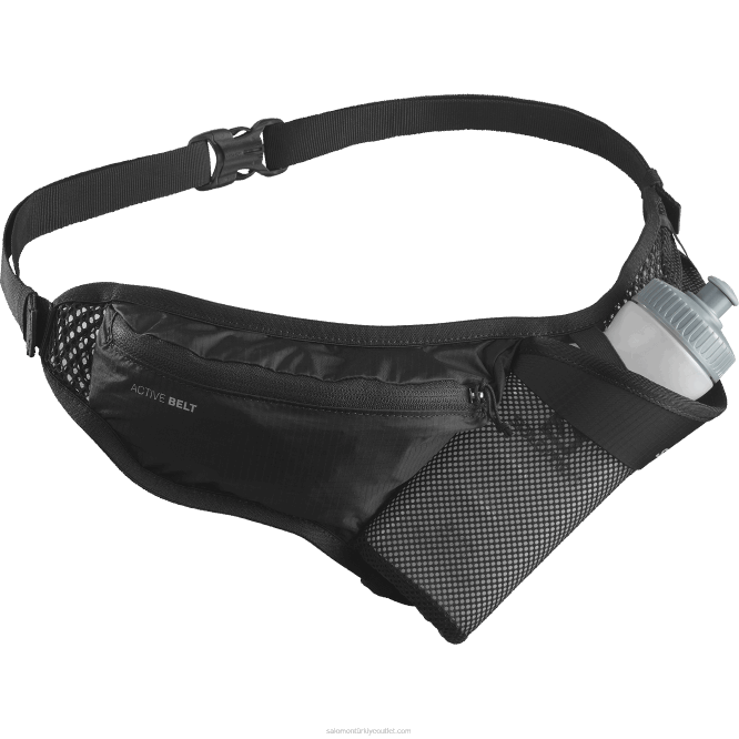 SalomonLF4H344 3 boyutlu şişe dahil erkek kemeri - aktif siyah