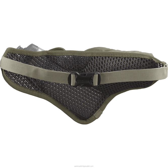 SalomonLF4H345 3 boyutlu şişe dahil erkek kemeri - aktif esmer yeşil/abanoz