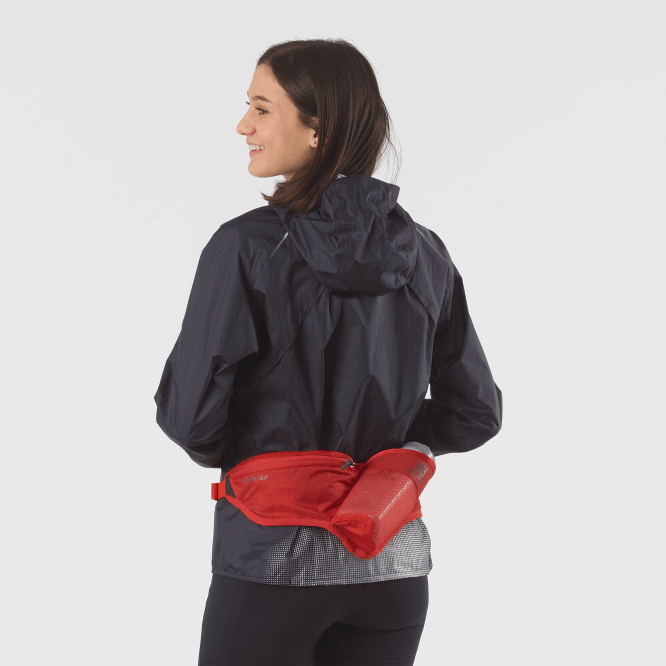 SalomonLF4H346 3 boyutlu şişe dahil erkek kemeri - aktif ateşli kırmızı/abanoz