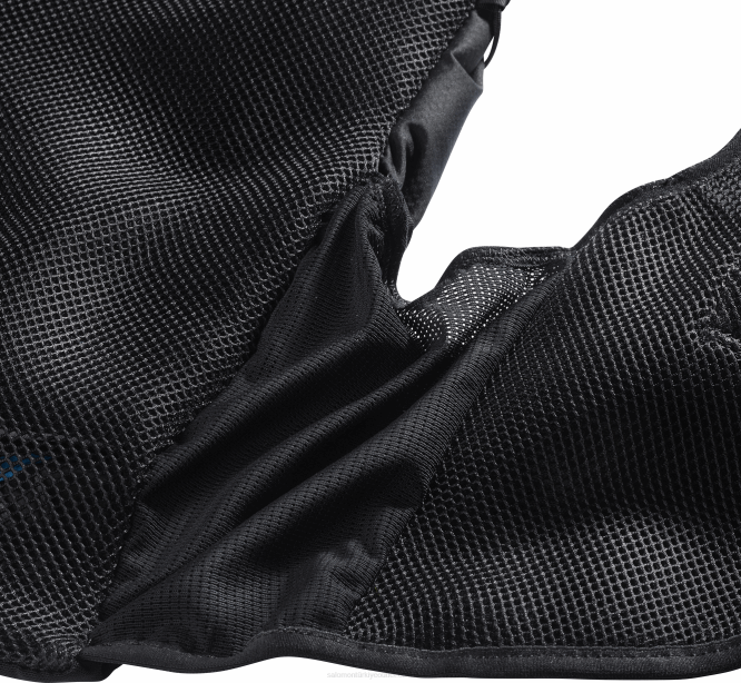 SalomonLF4H354 mataralı erkek koşu yeleği - adv skin 12 siyah