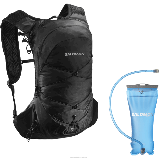 SalomonLF4H358 erkek yürüyüş çantası - xt 10 mesane siyah