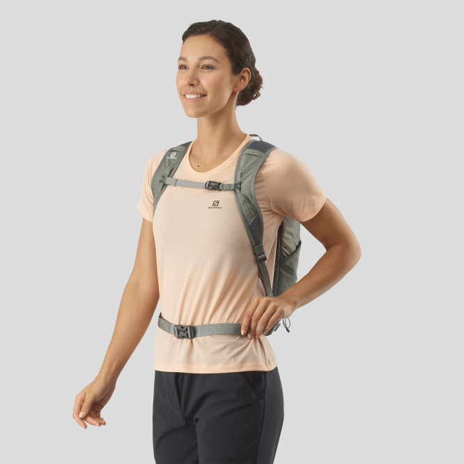 SalomonLF4H364 günlük erkek çantası - öncü 10 dövme demir/sedona adaçayı