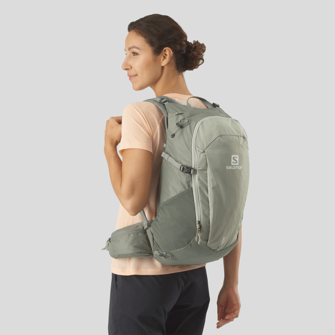 SalomonLF4H368 günlük erkek çantası - öncü 30 dövme demir/sedona adaçayı