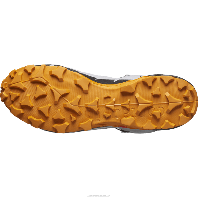 SalomonLF4H37 erkek yürüyüş botları - çapraz yürüyüş 2 mid gore-tex martı/marmelat/siyah