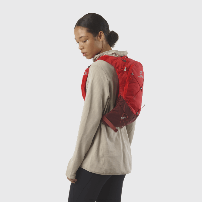 SalomonLF4H381 erkek yürüyüş çantası - xt 6 goji berry/kök kahverengi