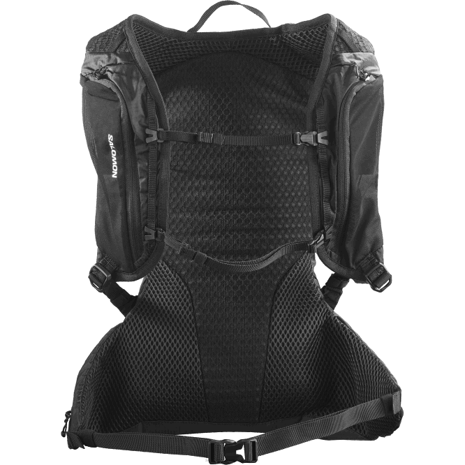 SalomonLF4H383 erkek yürüyüş çantası - xt 15 siyah beyaz