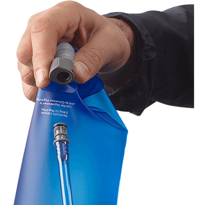 SalomonLF4H385 erkek hidrasyon aksesuarları - yumuşak rezervuar 2l temiz mavi