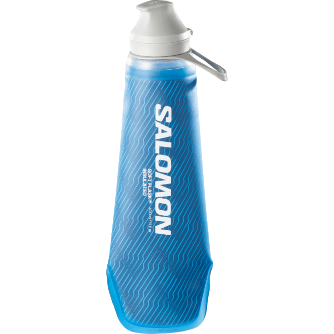 SalomonLF4H387 erkek hidrasyon aksesuarları - yumuşak matara 400ml/13oz yalıtımlı 42 temiz mavi