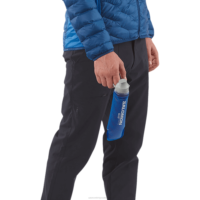 SalomonLF4H387 erkek hidrasyon aksesuarları - yumuşak matara 400ml/13oz yalıtımlı 42 temiz mavi