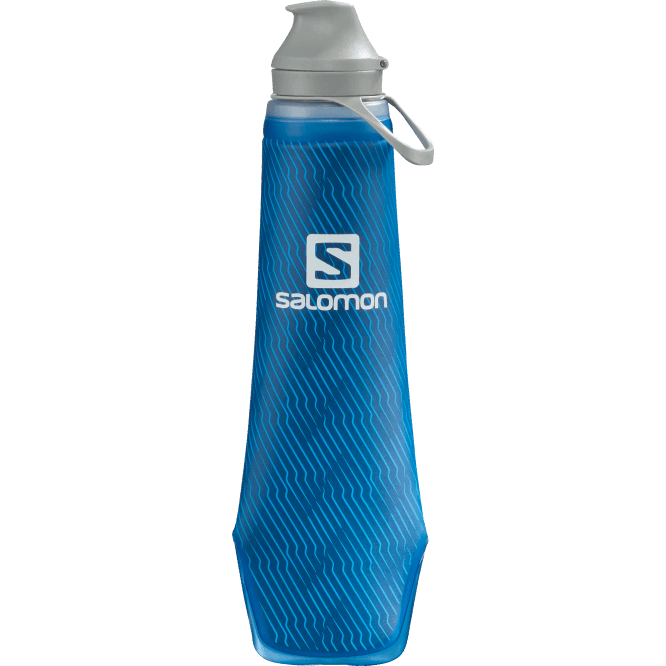 SalomonLF4H388 erkek hidrasyon aksesuarları - yumuşak matara 400ml/13oz yalıtımlı 42 temiz mavi