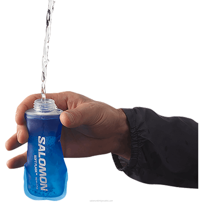 SalomonLF4H389 erkek hidrasyon aksesuarları - yumuşak matara 150ml/5oz 28 temiz mavi