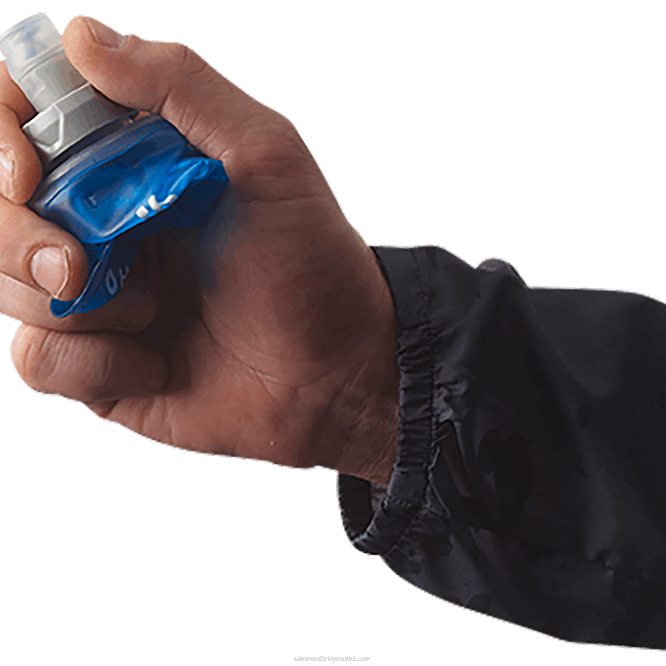 SalomonLF4H389 erkek hidrasyon aksesuarları - yumuşak matara 150ml/5oz 28 temiz mavi