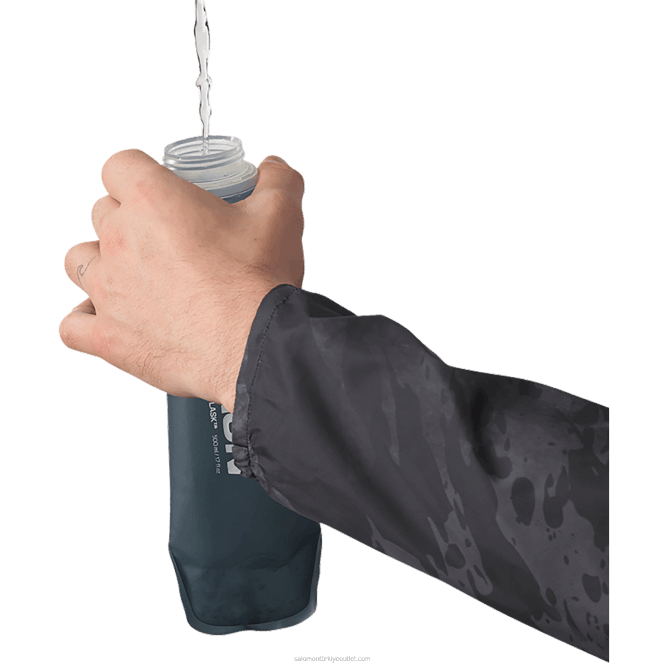 SalomonLF4H397 erkek hidrasyon aksesuarları - yumuşak matara 500ml/17oz 42 kayrak grisi