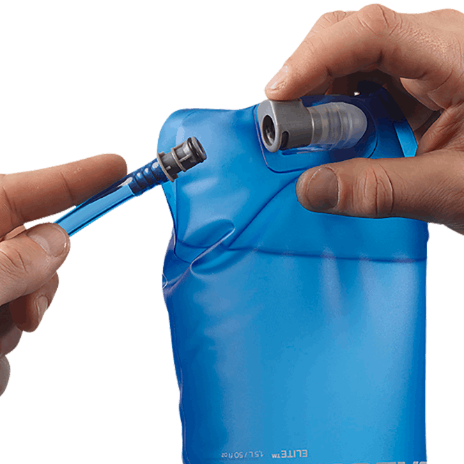 SalomonLF4H401 erkek hidrasyon aksesuarları - yumuşak rezervuar 15l temiz mavi