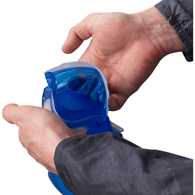 SalomonLF4H401 erkek hidrasyon aksesuarları - yumuşak rezervuar 15l temiz mavi