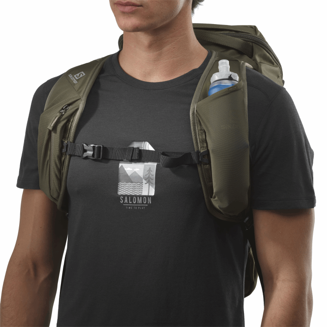 SalomonLF4H404 erkek seyahat çantası - outlife paketi 20 martini zeytin/zeytin gecesi