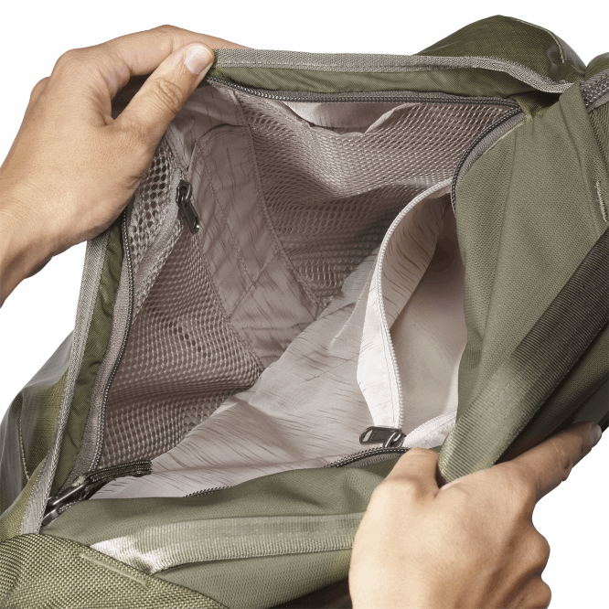 SalomonLF4H404 erkek seyahat çantası - outlife paketi 20 martini zeytin/zeytin gecesi