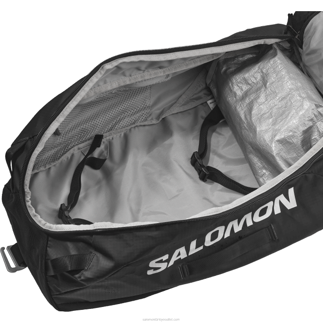 SalomonLF4H406 erkek seyahat çantası - outlife duffel 45 siyah