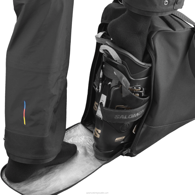 SalomonLF4H409 erkek kayak botu çantası - orijinal vites çantası siyah