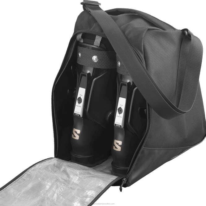 SalomonLF4H409 erkek kayak botu çantası - orijinal vites çantası siyah