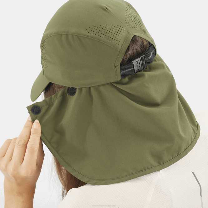 SalomonLF4H412 erkek şapkası - çapraz+ üzüm yaprağı