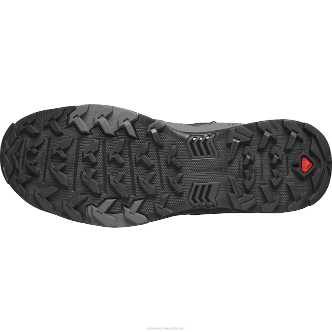 SalomonLF4H42 erkek yürüyüş botları - x ultra 4 orta genişlikte gore-tex siyah/mıknatıs/inci mavisi