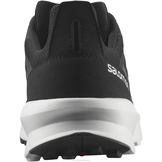 SalomonLF4H47 erkek yürüyüş ayakkabısı - devriye siyah beyaz