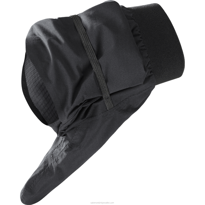 SalomonLF4H470 erkek eldivenleri - bonatti su geçirmez koyu siyah/yansıtıcı kömür