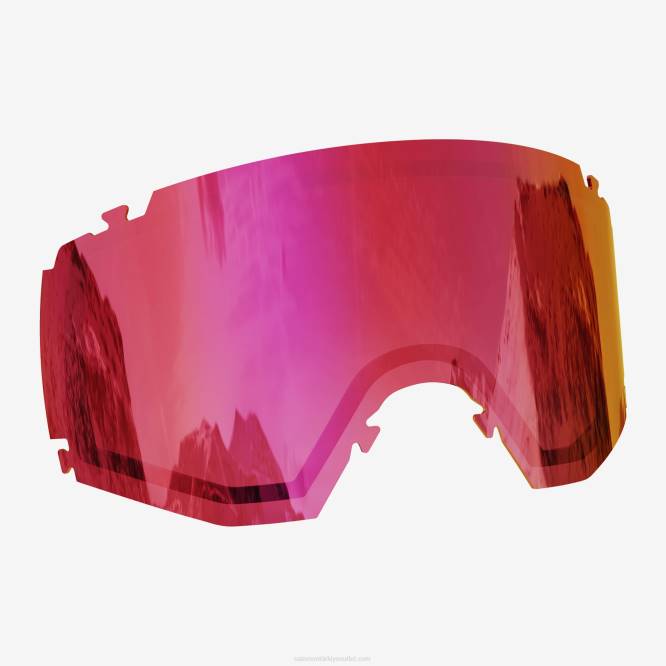 SalomonLF4H509 erkek aksesuarı - s/view lens sigma poppy red haşhaş kırmızısı