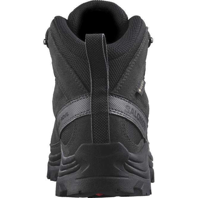 SalomonLF4H53 erkek deri yürüyüş botları - quest rove gore-tex siyah/hayalet/mıknatıs