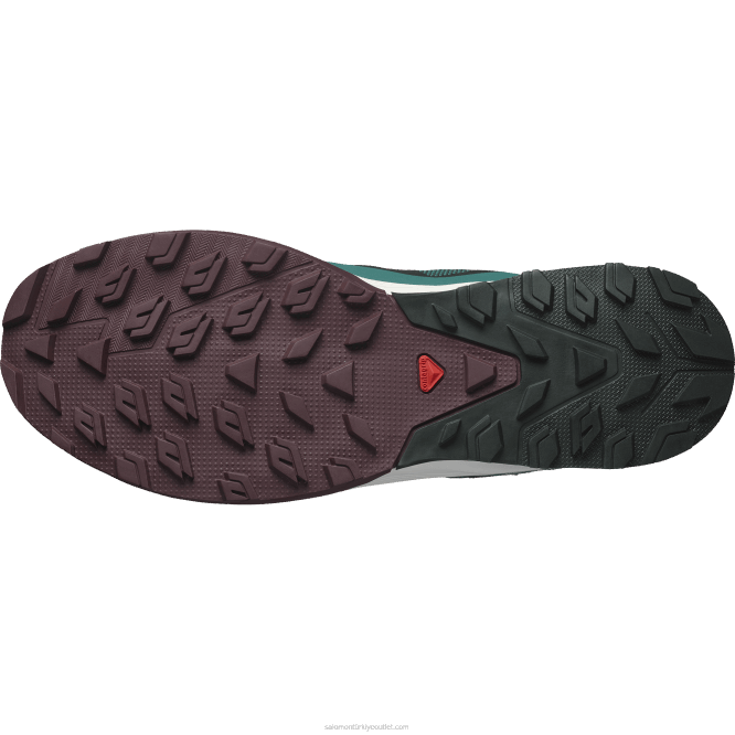 SalomonLF4H55 erkek yürüyüş ayakkabısı - outrise clima su geçirmez ponderosa çamı/bitter çikolata/vanilyalı dondurma